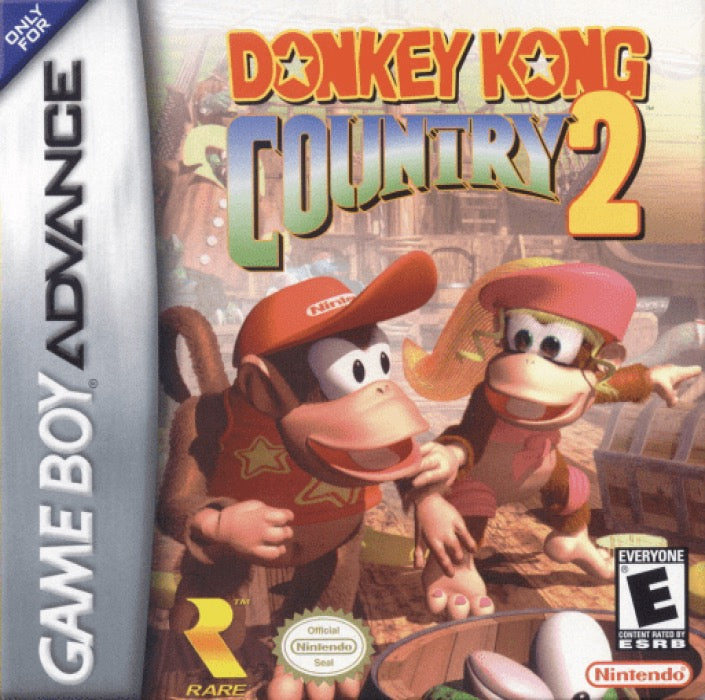 Donkey Kong Country 2 Cover Art