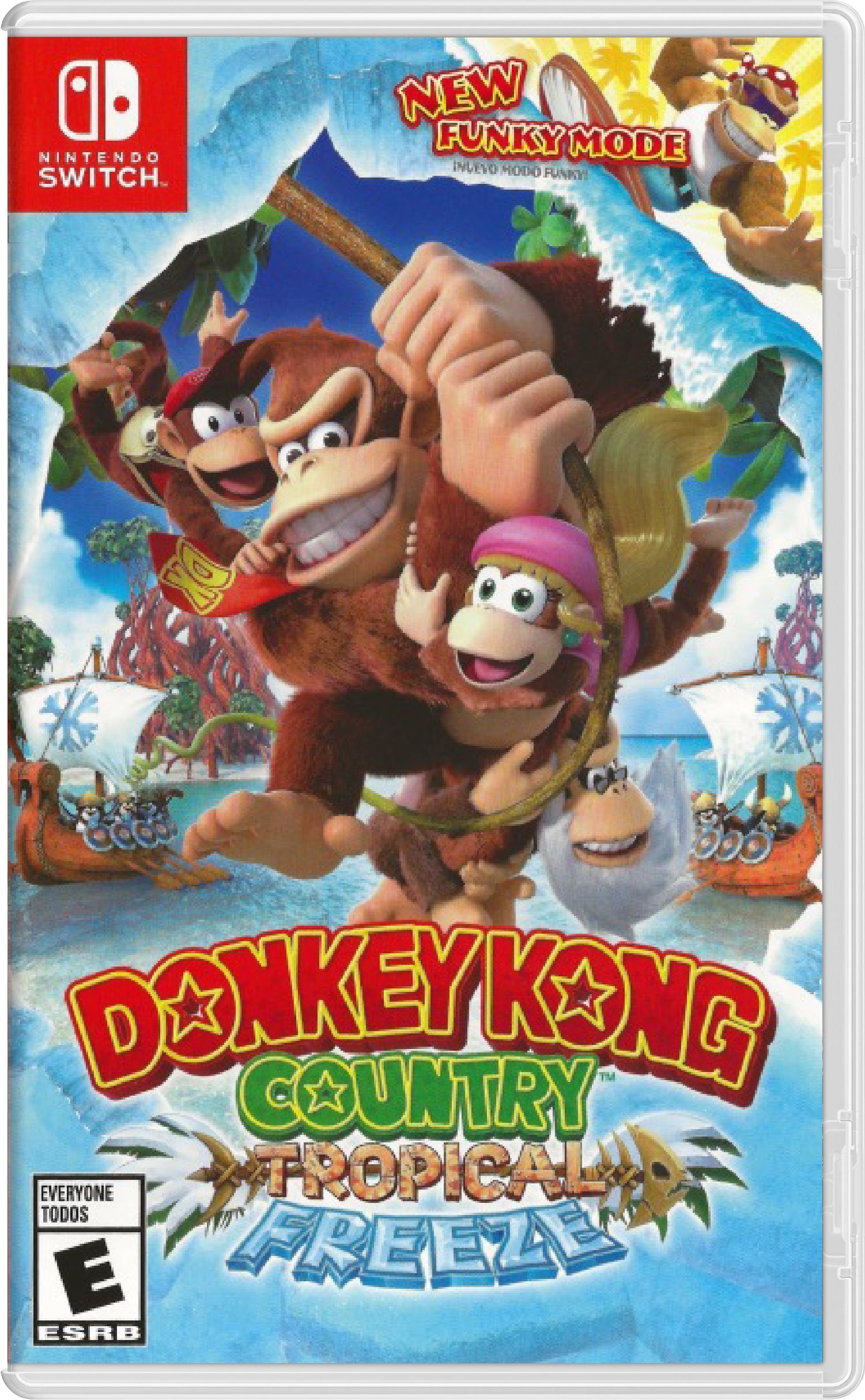 Donkey Kong Country Tropical Freeze Cover Art