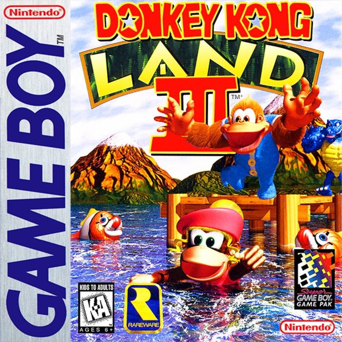 Donkey Kong Land 3 Cover Art