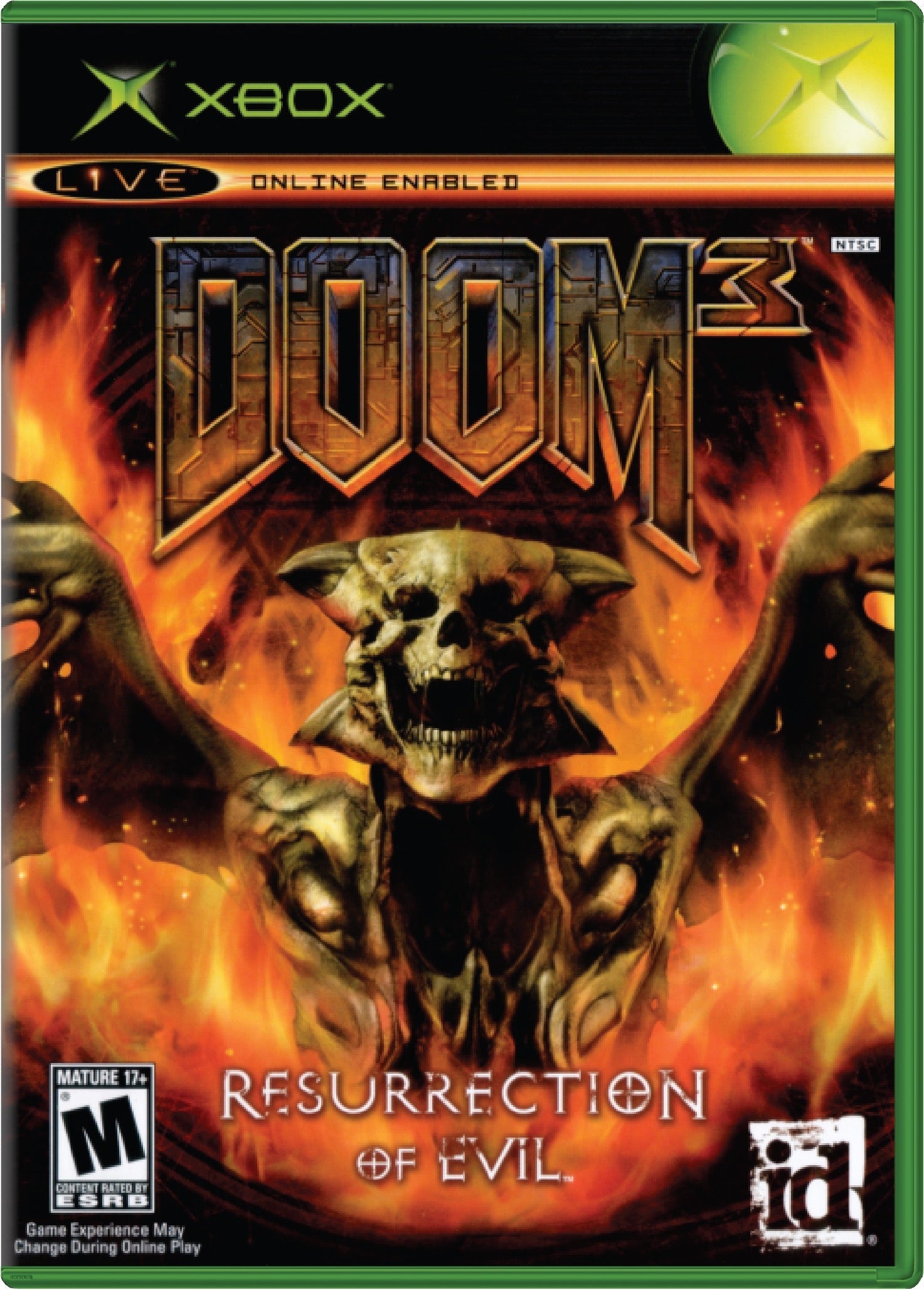 Doom 3 Resurrection of Evil Cover Art