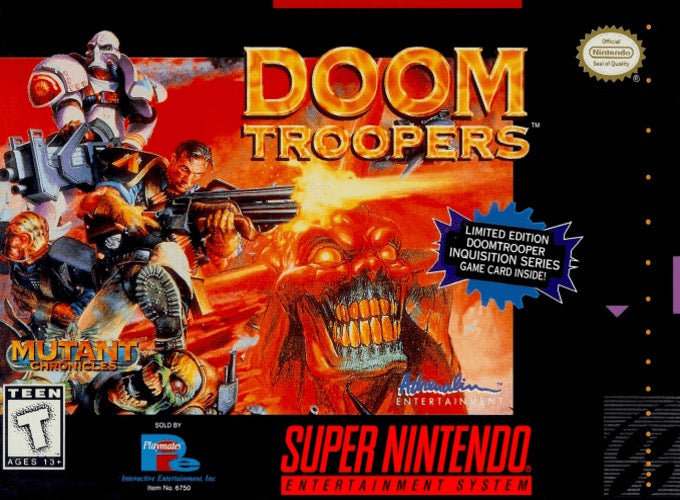 Doom Troopers Cover Art