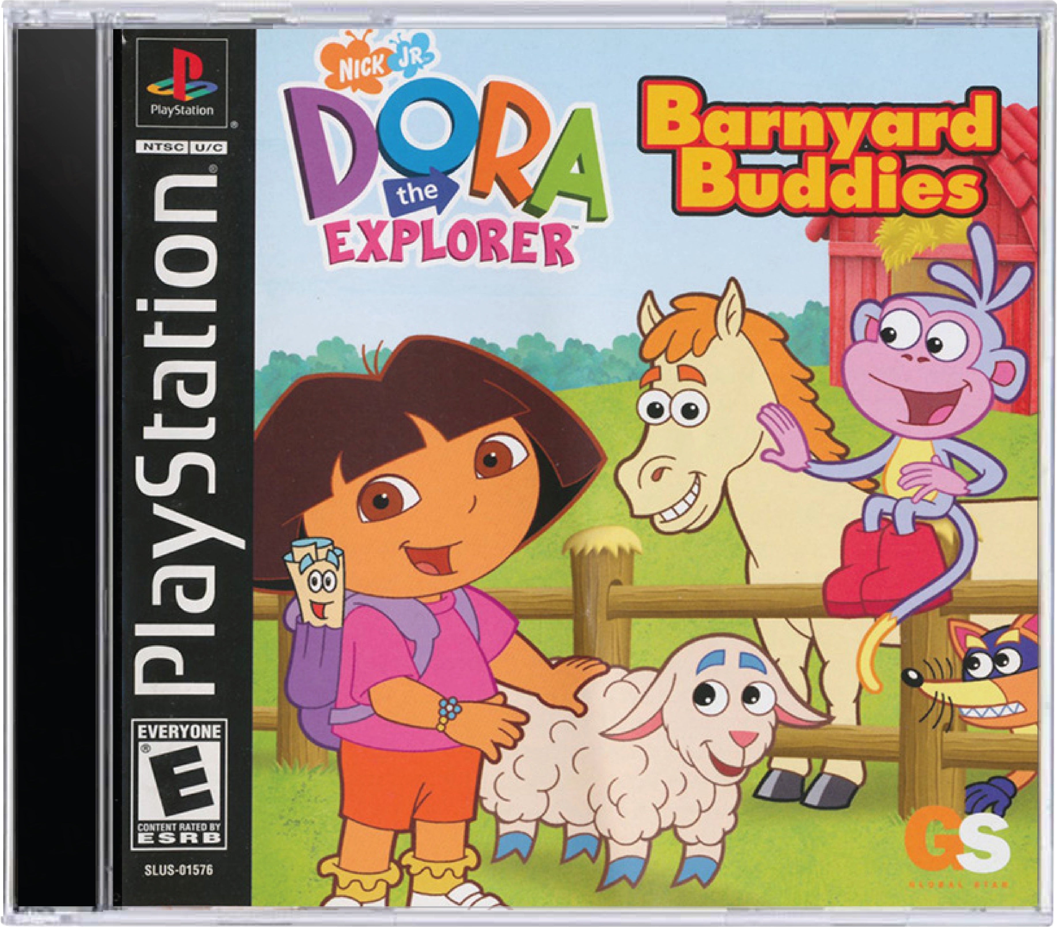 Dora the Explorer Barnyard Buddies Cover Art and Product Photo