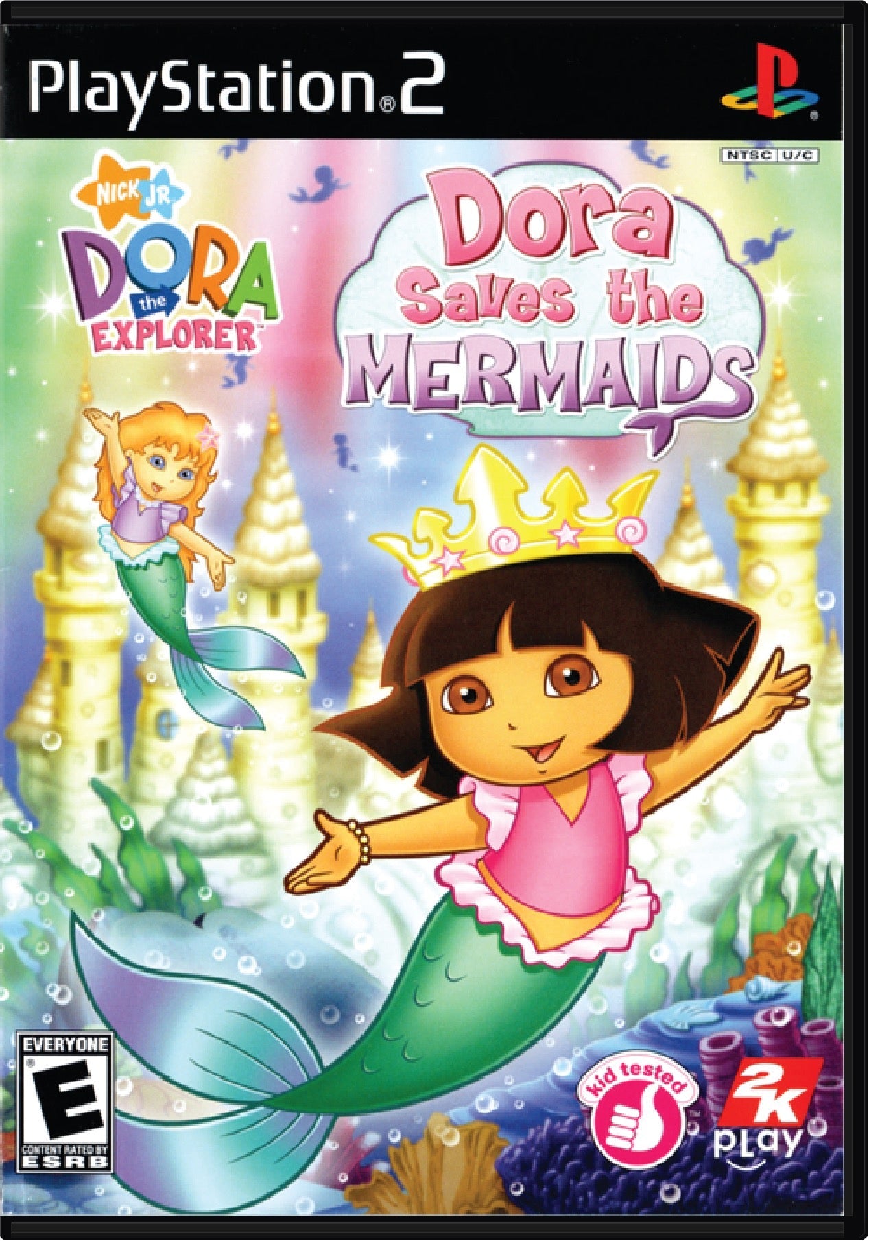 Dora the Explorer Dora Saves the Mermaids Cover Art and Product Photo