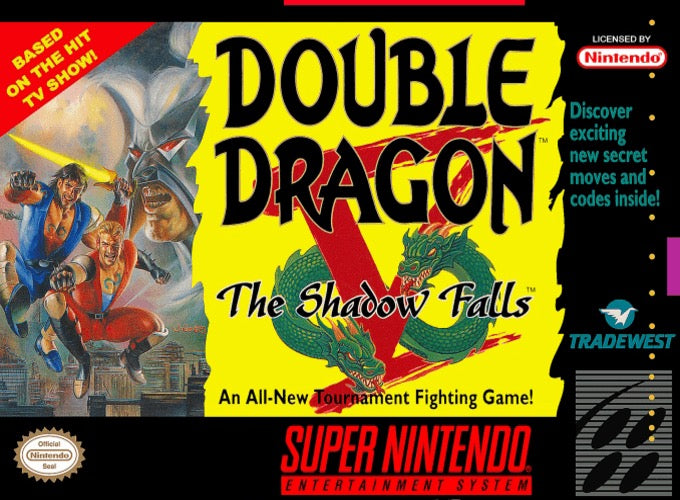 Double Dragon V The Shadow Falls Cover Art