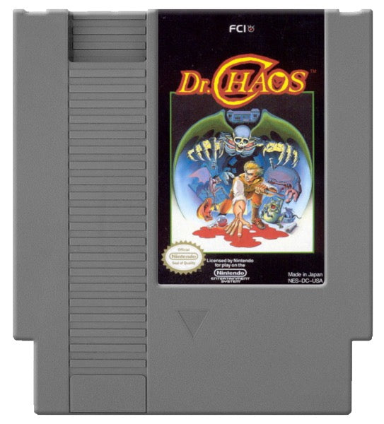 Dr Chaos Cover Art and Product Photo