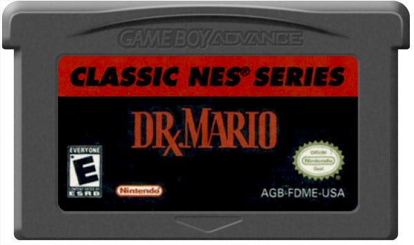Dr. Mario Classic NES Series Cartridge