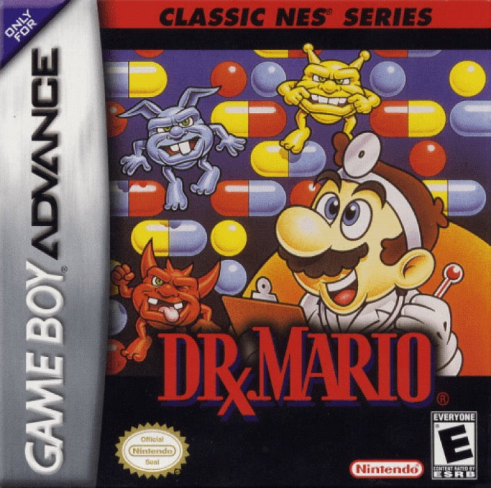 Dr. Mario Classic NES Series Cover Art
