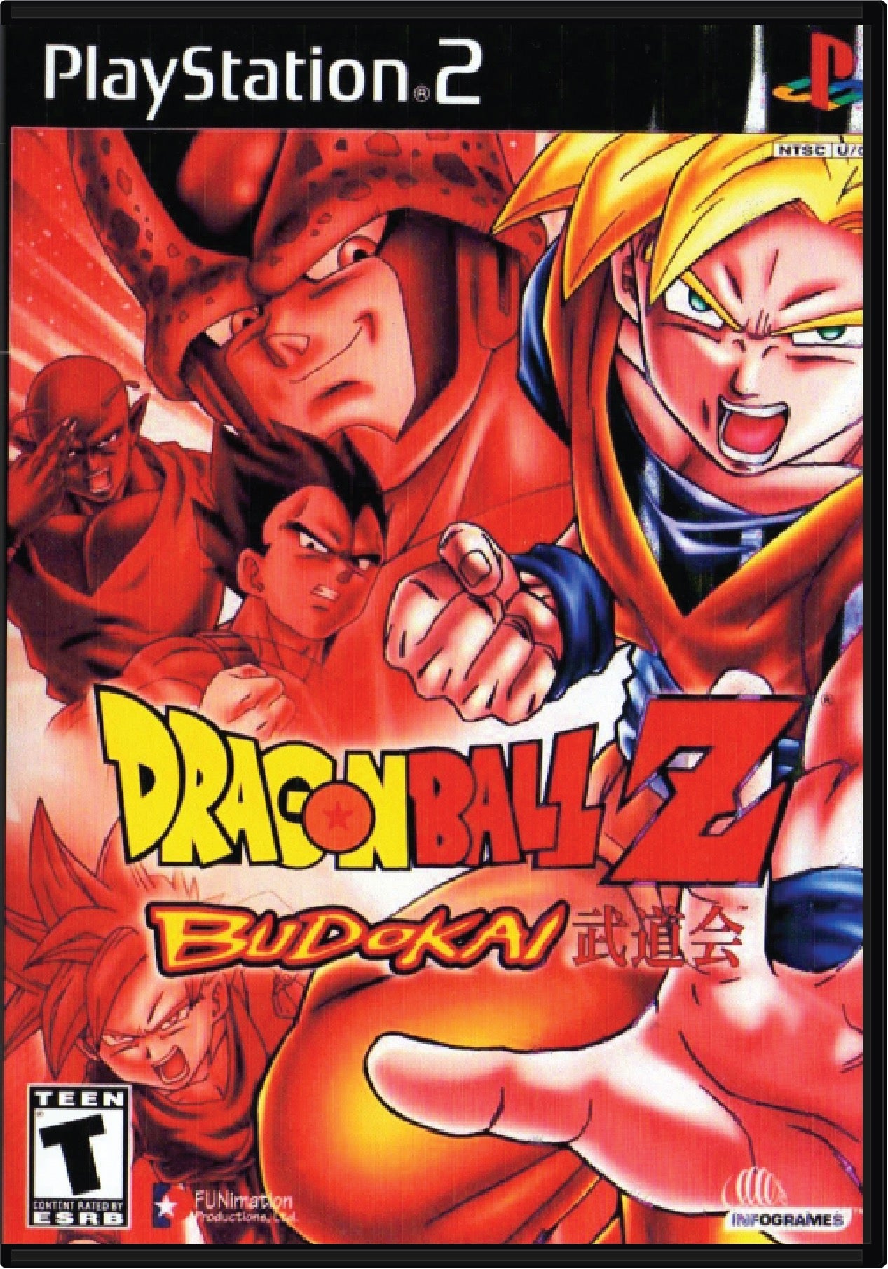 Dragon Ball Z Budokai Cover Art and Product Photo