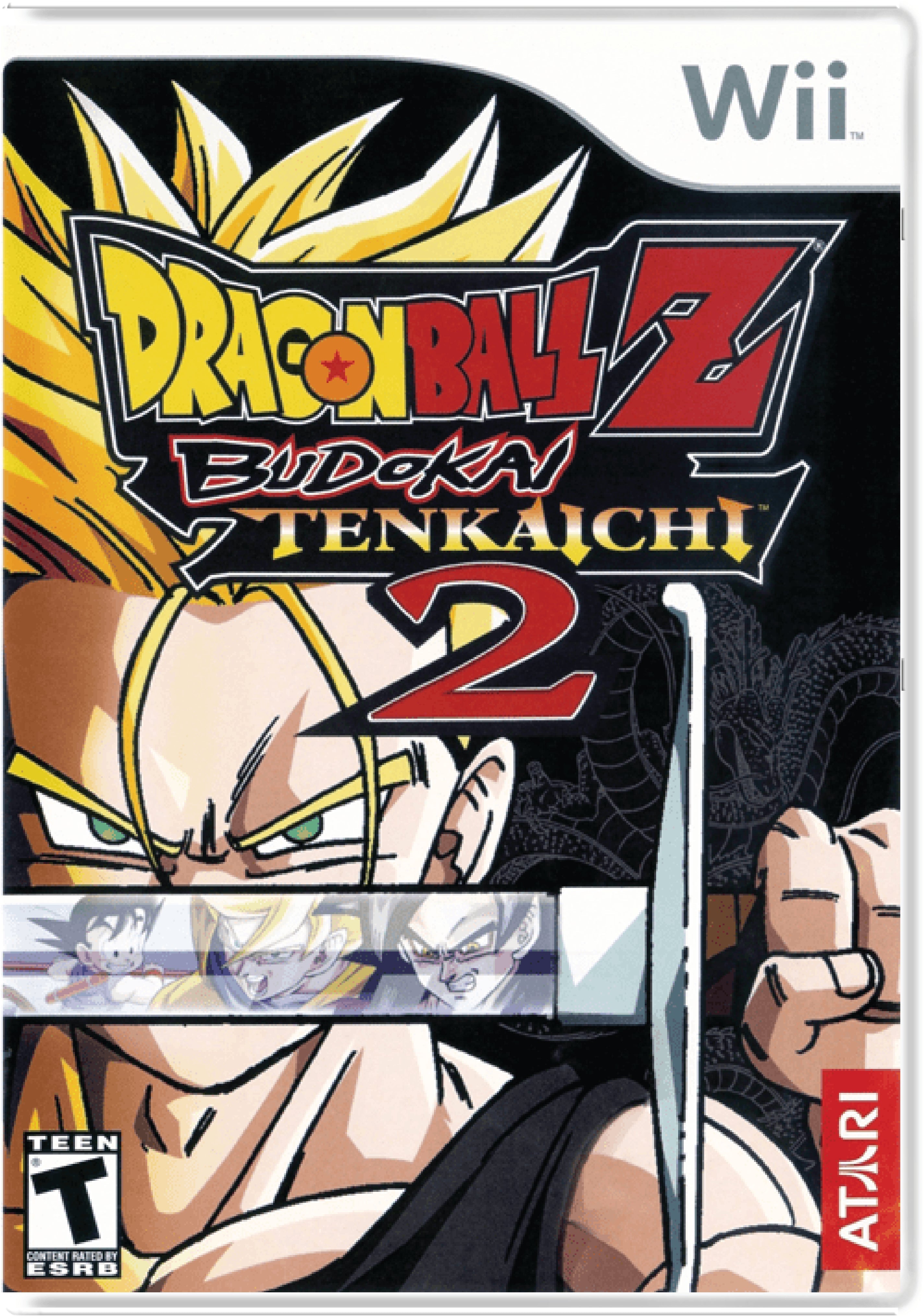 Dragon Ball Z Budokai Tenkaichi 2 Cover Art