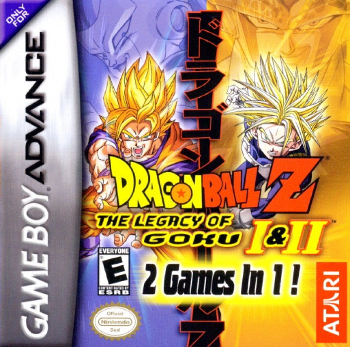Dragon Ball Z The Legacy of Goku I & II Cover Art
