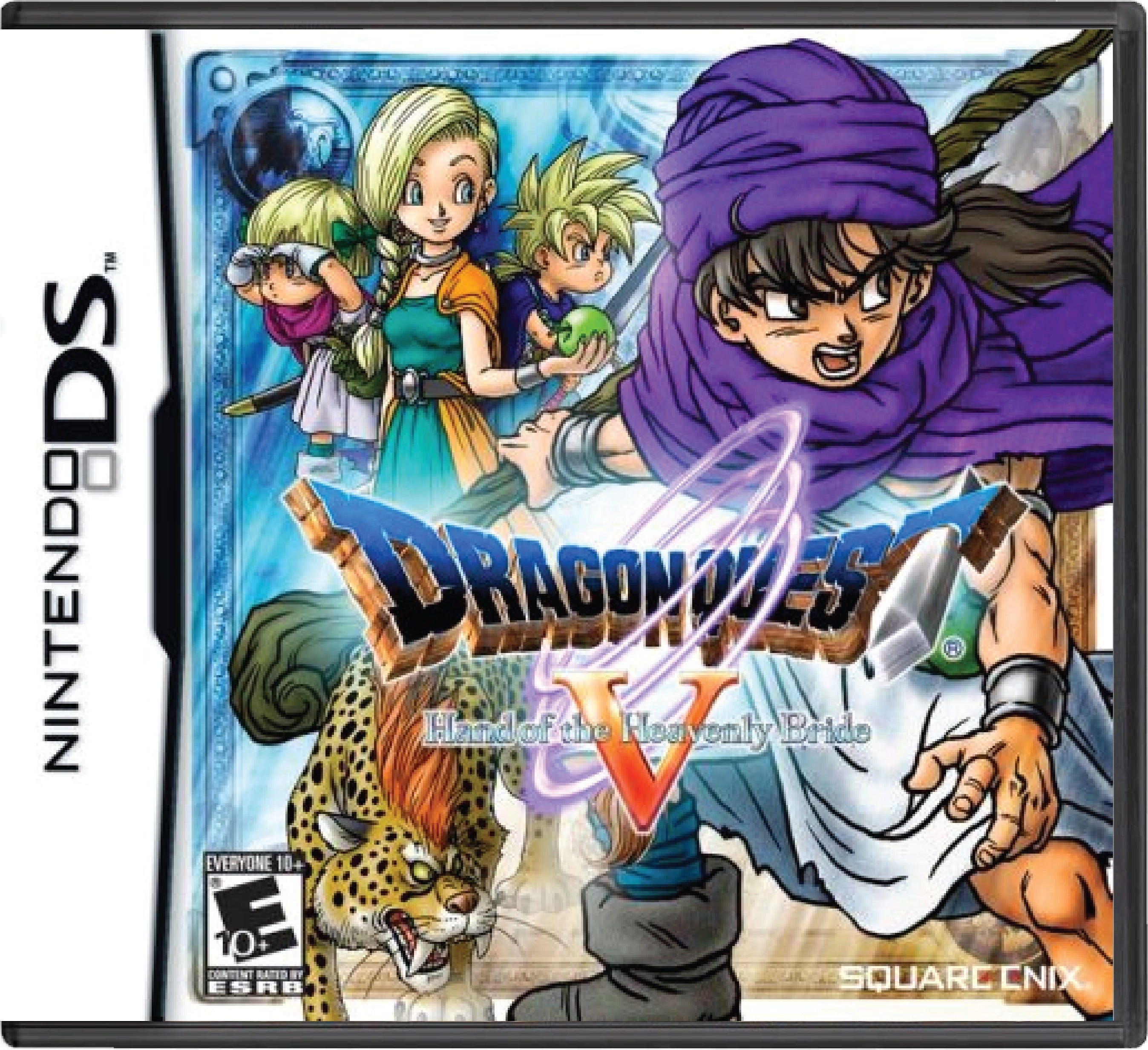 Dragon Quest V Hand of the Heavenly Bride Cover Art
