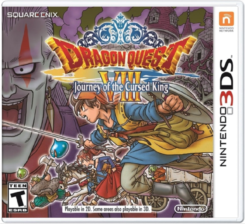 Dragon Quest VIII Journey of the Cursed King Cover Art