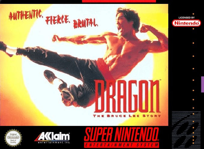 Dragon The Bruce Lee Story Cover Art