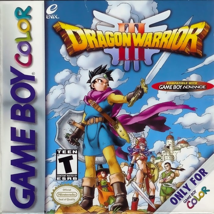 Dragon Warrior III Cover Art