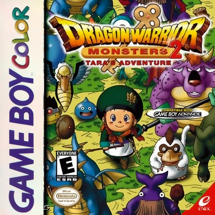 Dragon Warrior Monsters 2 Tara's Adventure Cover Art