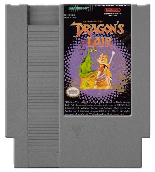 Dragon's Lair the Legend Cover Art and Product Photo