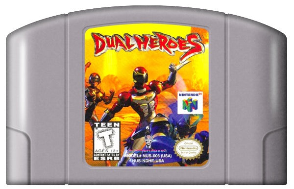 Dual Heroes Cover Art and Product Photo