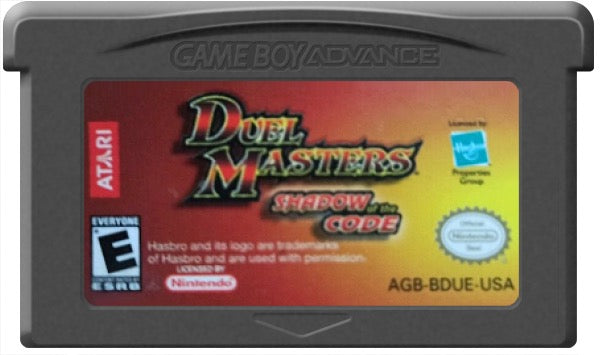 Duel Masters Shadow of The Code Cartridge