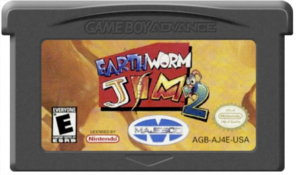 Earthworm Jim 2 Cartridge