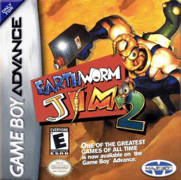 Earthworm Jim 2 Cover Art