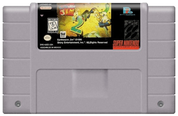 Earthworm Jim 2 Cartridge