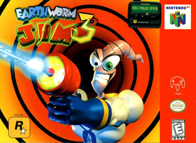 Earthworm Jim 3D - Nintendo N64