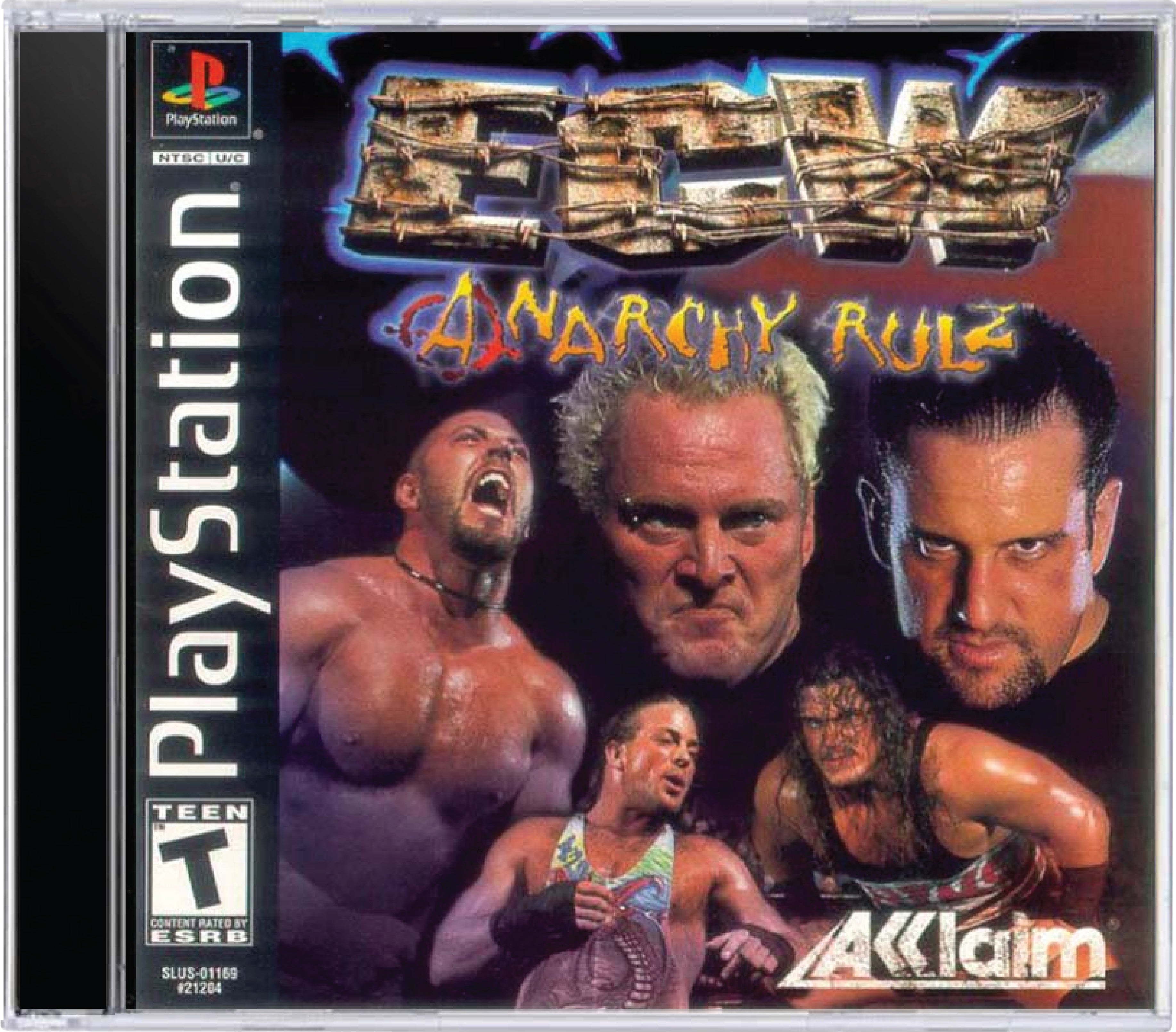 ECW Anarchy Rulz Cover Art and Product Photo