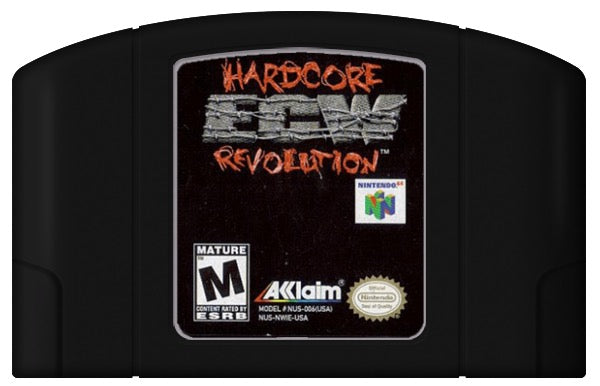 ECW Hardcore Revolution Cover Art and Product Photo