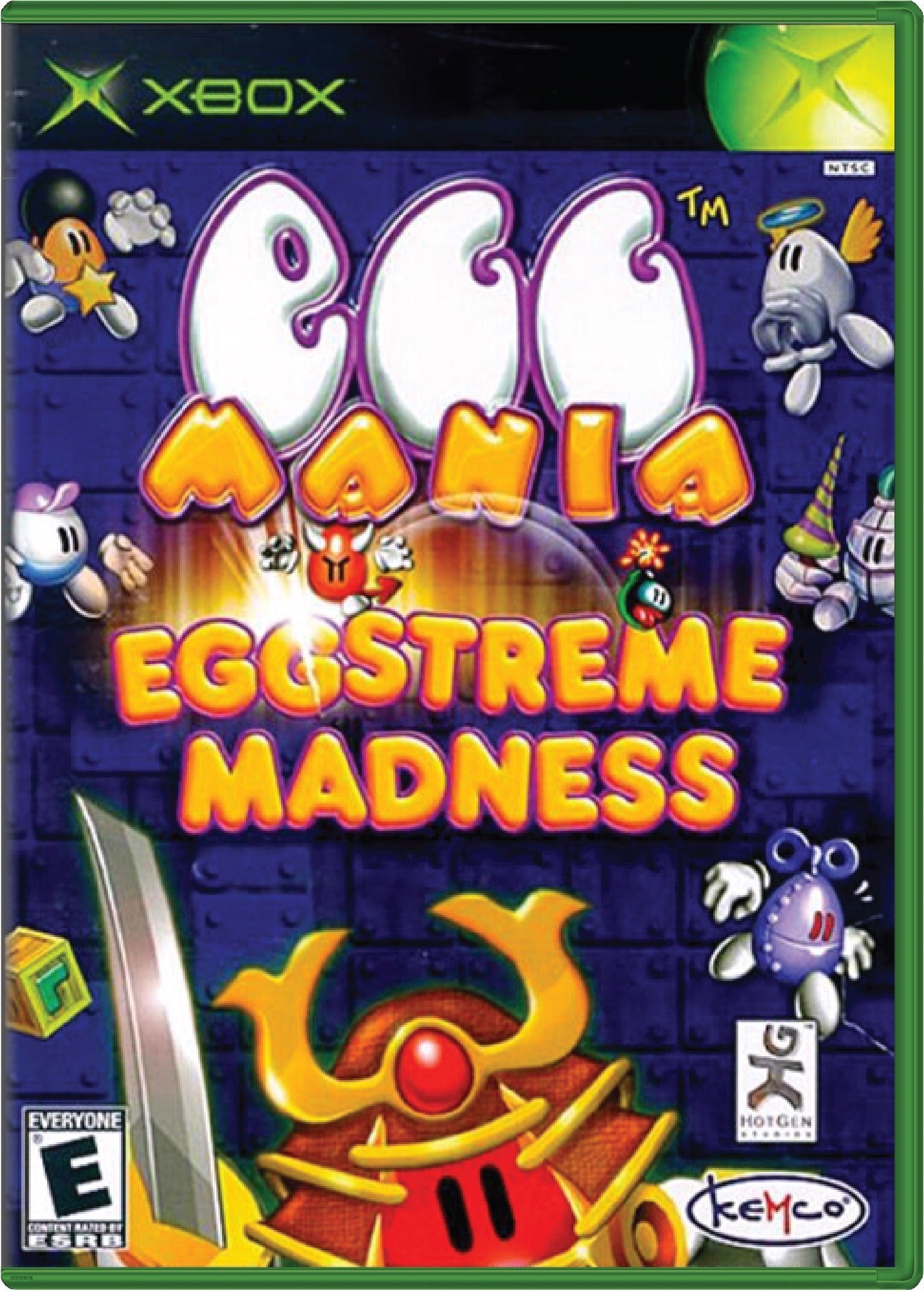 Egg Mania Cover Art