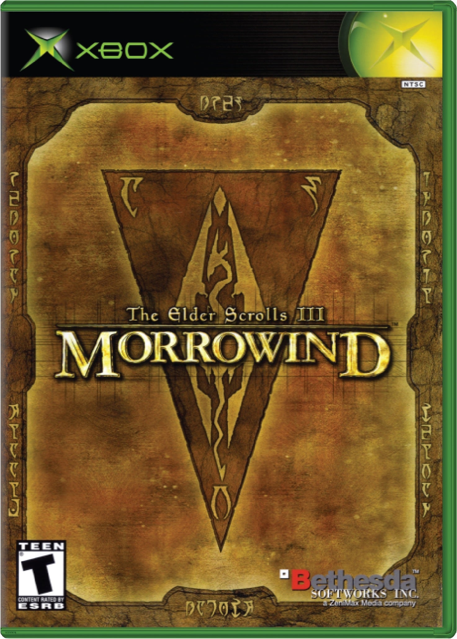 Elder Scrolls III Morrowind Cover Art