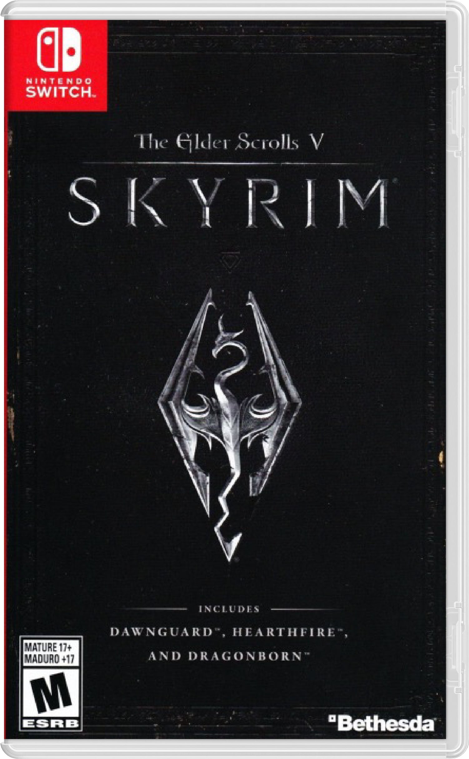 Elder Scrolls V Skyrim Cover Art