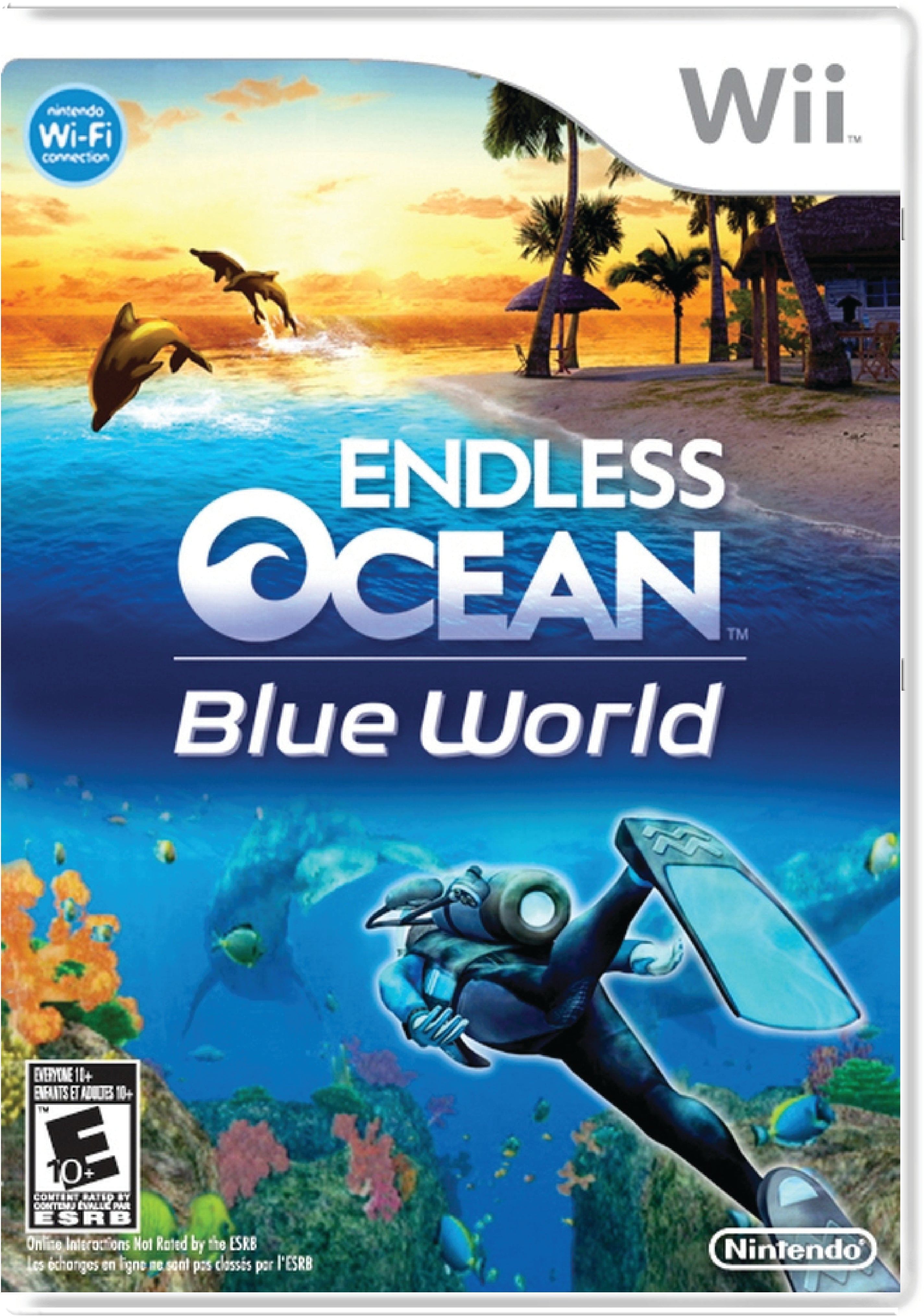 Endless Ocean Blue World Cover Art