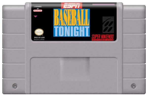 ESPN Baseball Tonight Cartridge