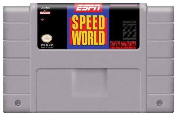 ESPN Speed World Cartridge