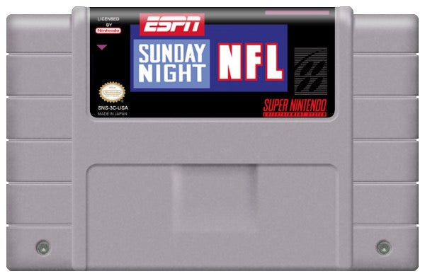 ESPN Sunday Night NFL Cartridge