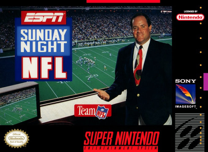 ESPN Sunday Night NFL Cover Art