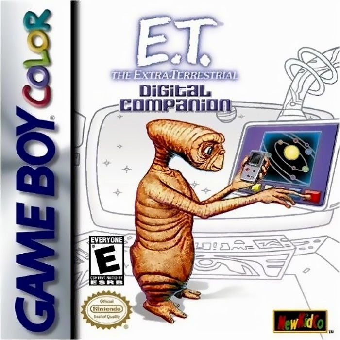 ET the Extra Terrestrial Digital Companion Cover Art