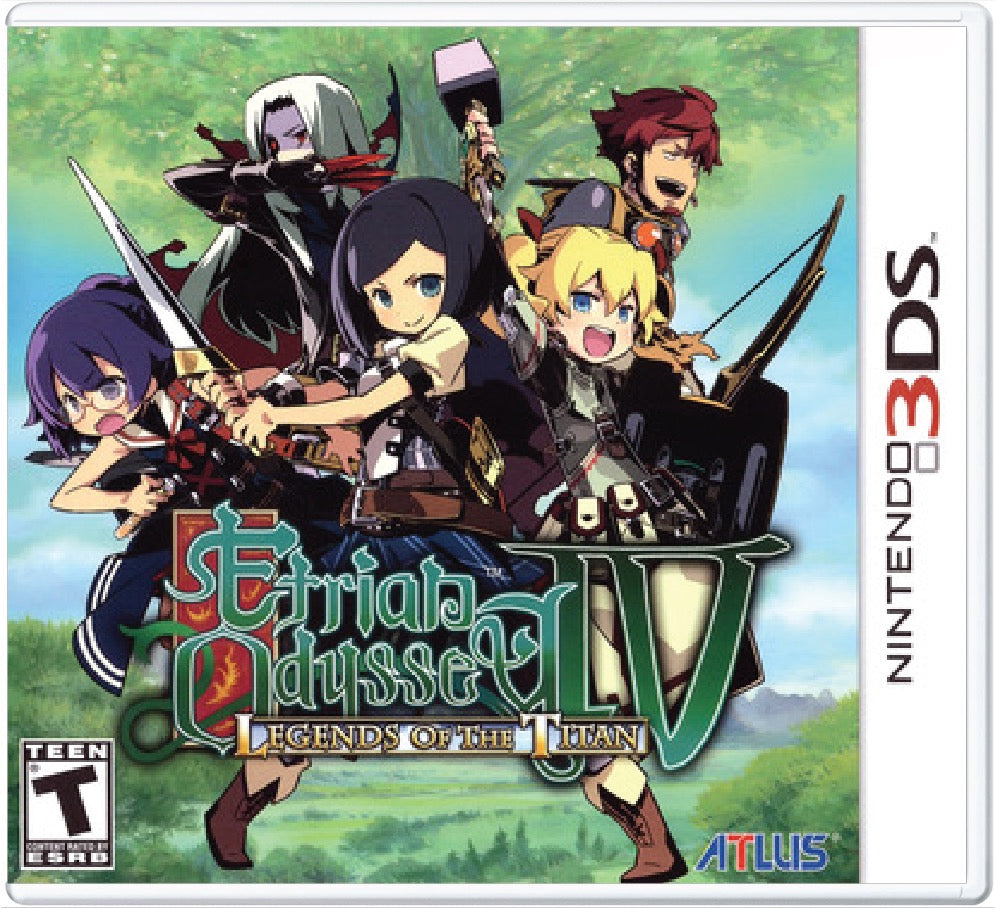 Etrian Odyssey IV Legends Of The Titan Cover Art