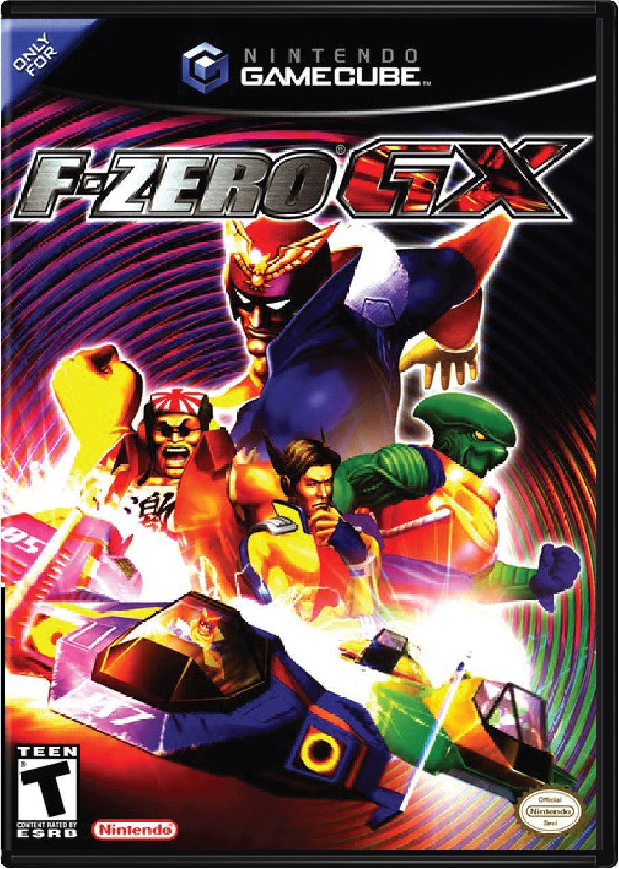 F-Zero GX Cover Art and Product Photo