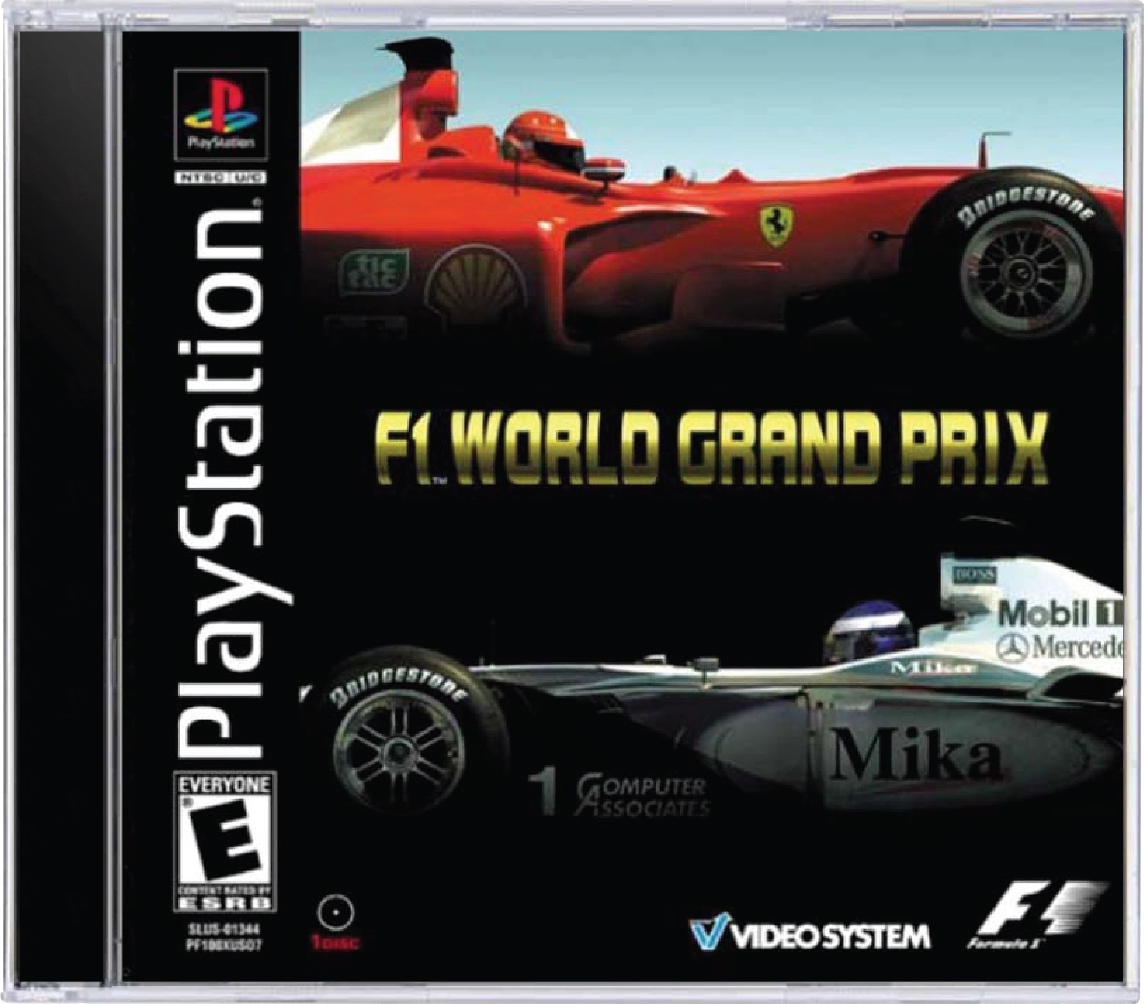 F1 World Grand Prix Cover Art and Product Photo