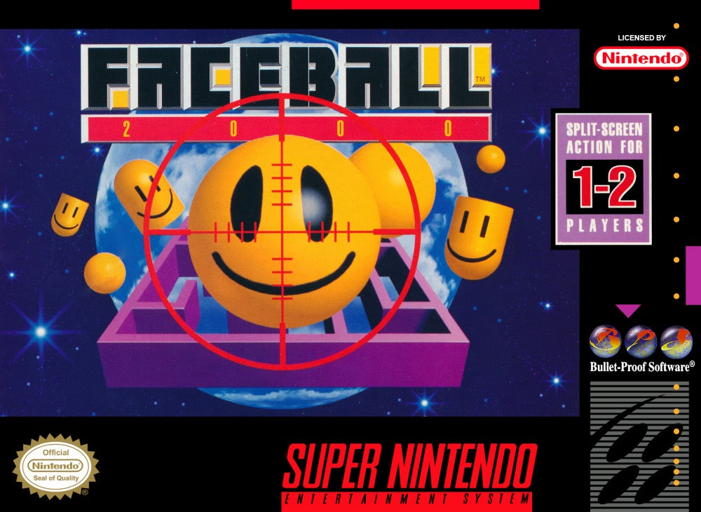 Faceball 2000 Cover Art