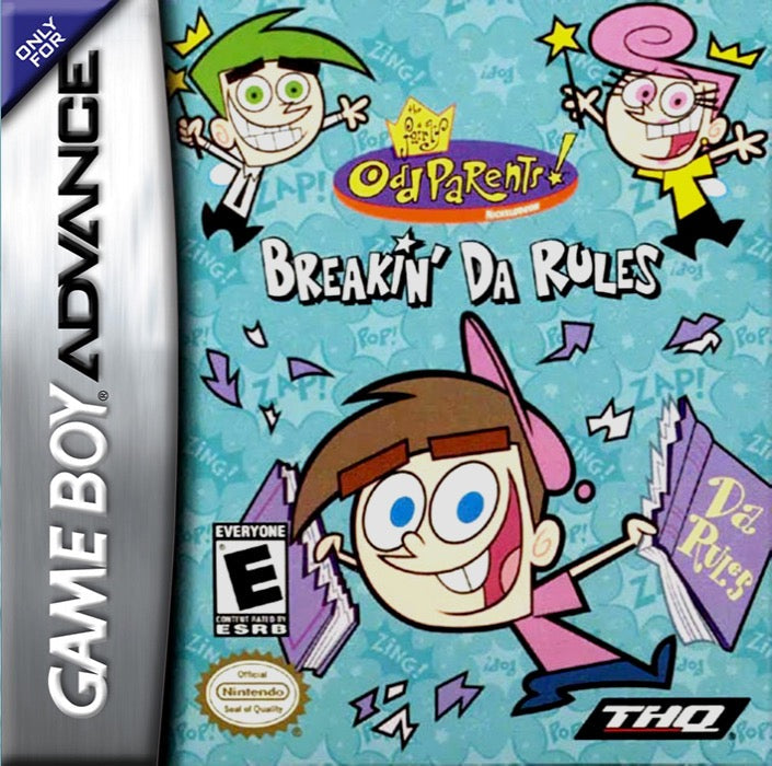 Fairly Odd Parents Breakin' Da Rules Cover Art