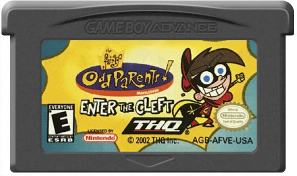 Fairly Odd Parents Enter the Cleft Cartridge