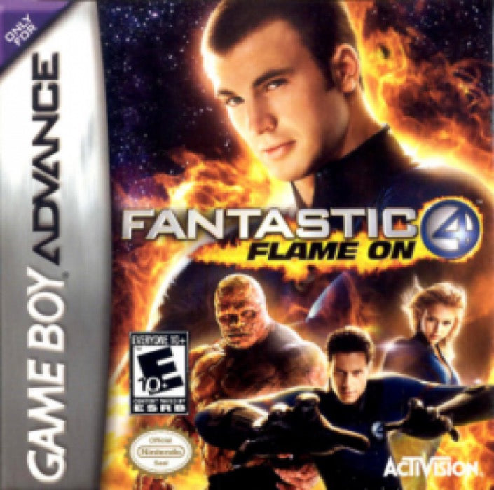 Fantastic 4 Flame On Cover Art