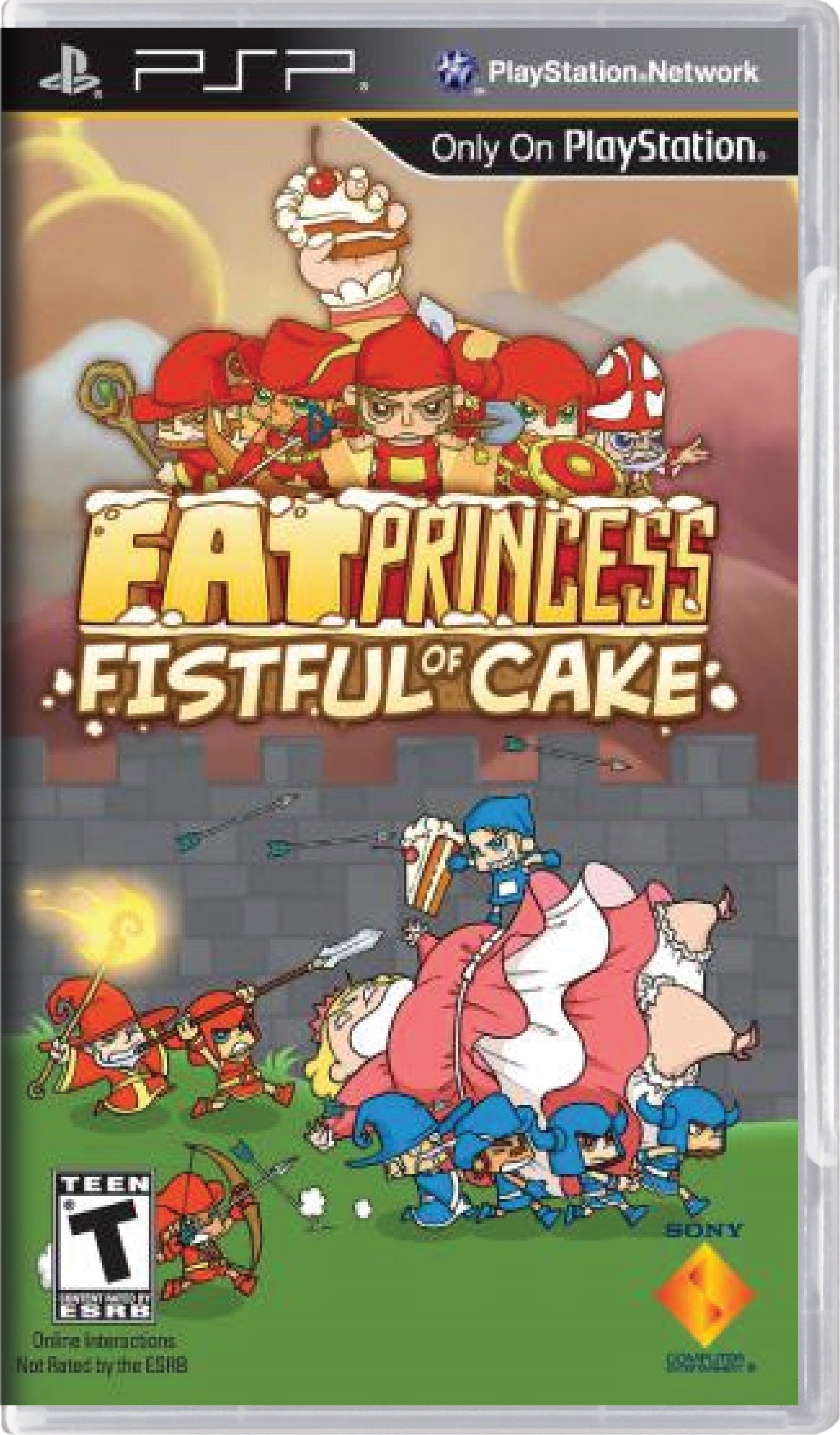 Fat Princess Fistful of Cake Cover Art
