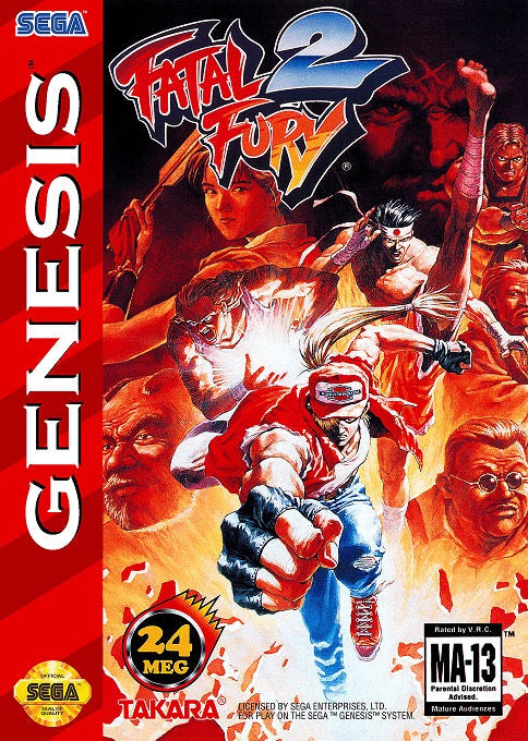 Fatal Fury 2 Cover Art