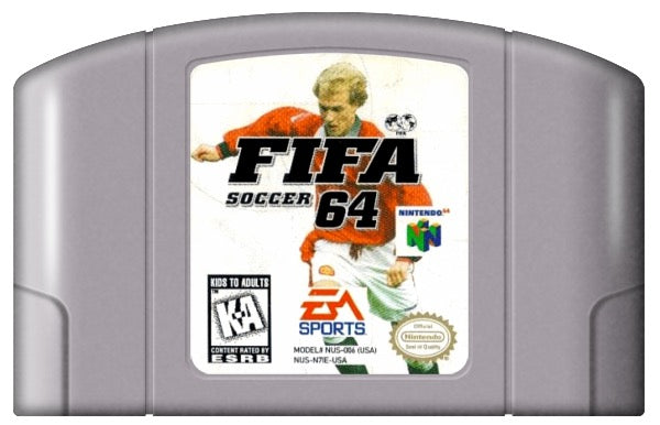 FIFA 64 Cover Art and Product Photo