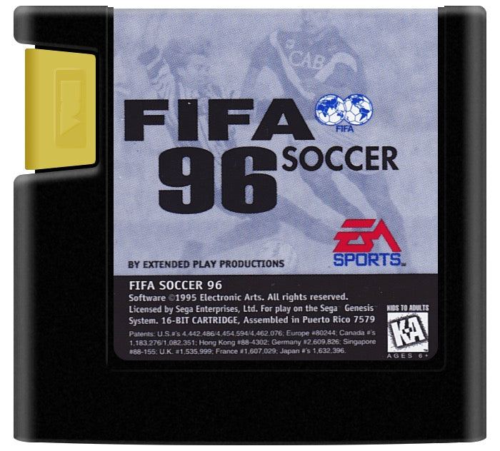 FIFA 96 Cartridge