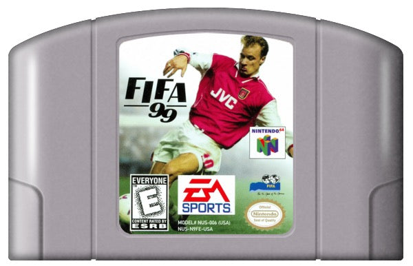 FIFA 99 Cover Art and Product Photo