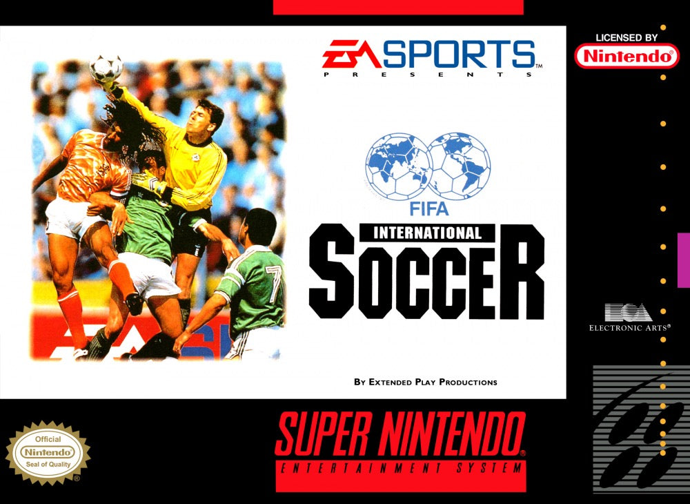 FIFA International Soccer Cover Art